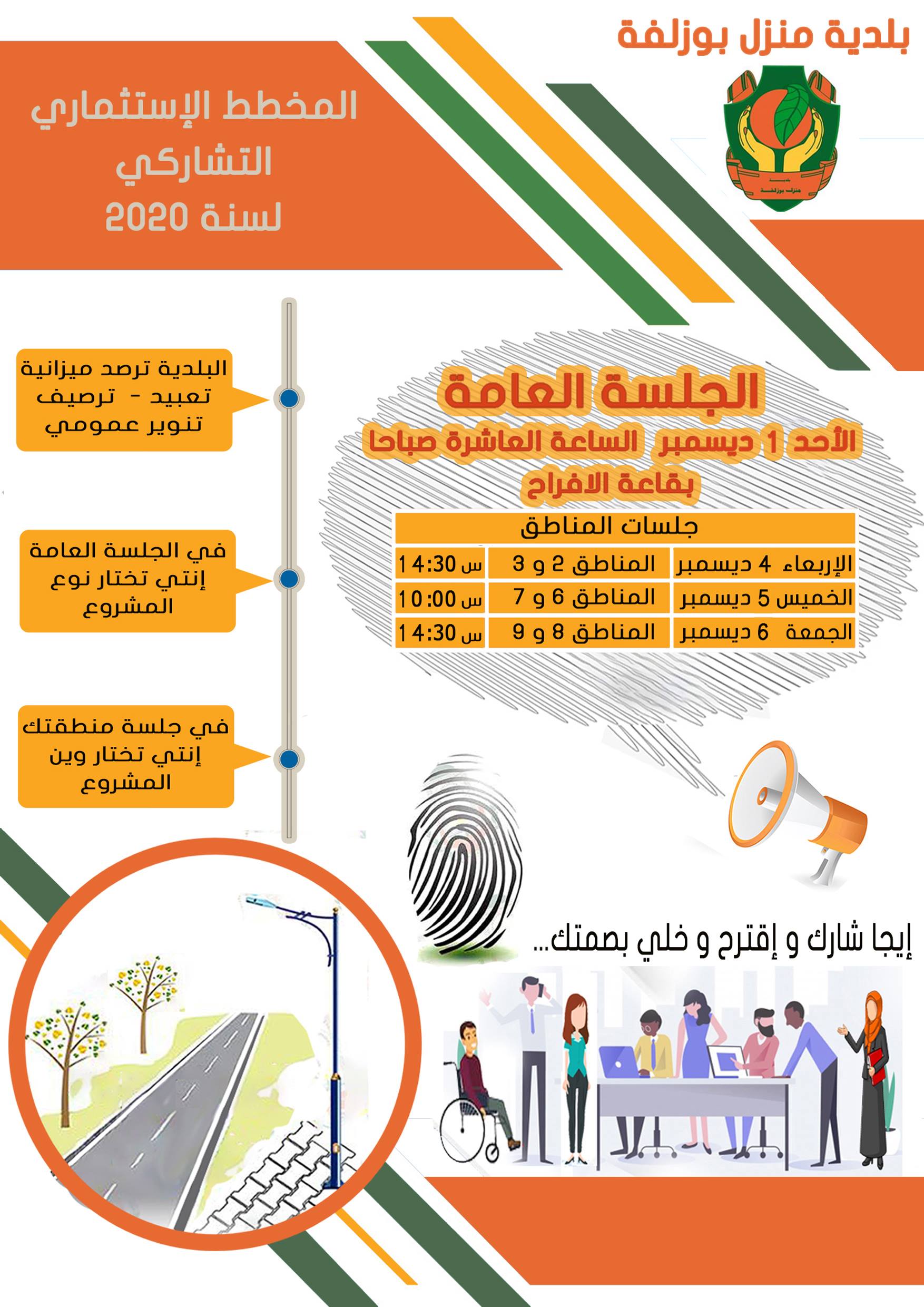 Invitation pour la première réunion participative PAI 2020